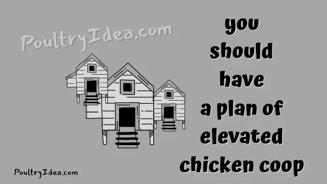 elevated chicken coop plans